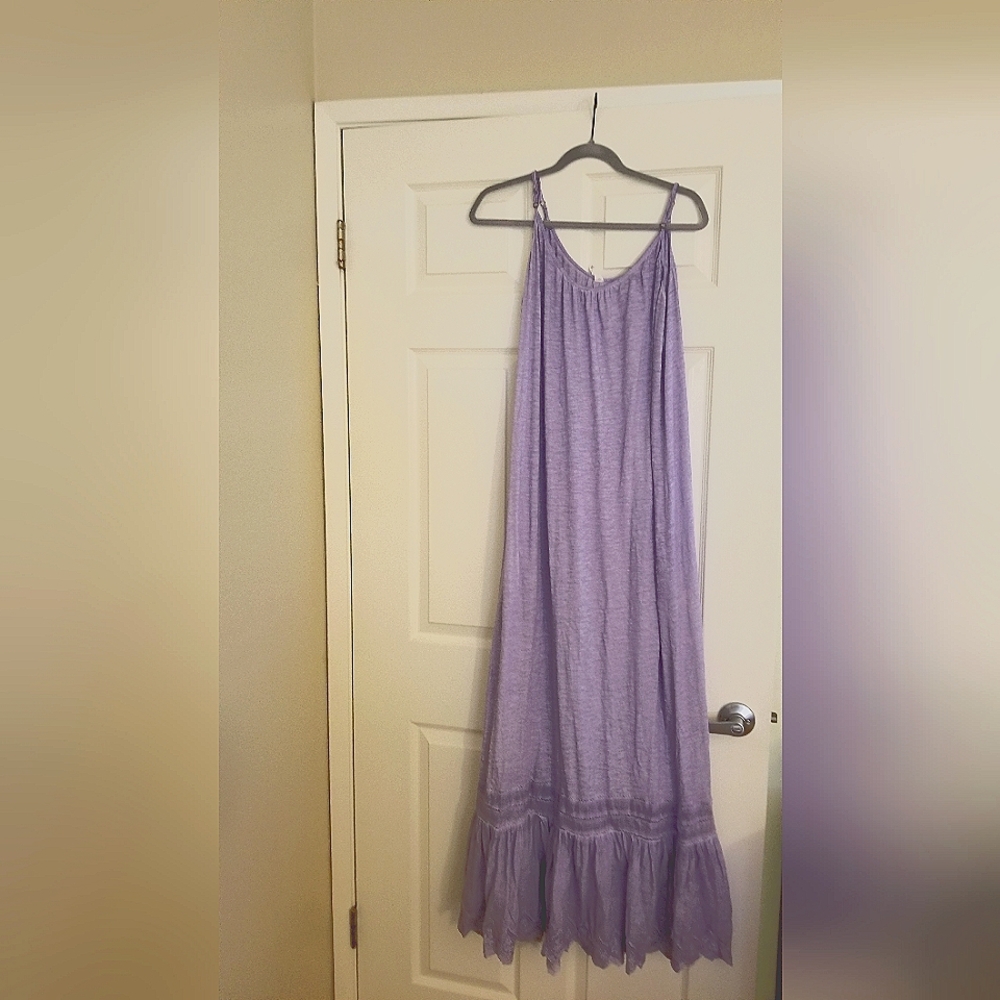 Daily Practice Purple Maxi Dress